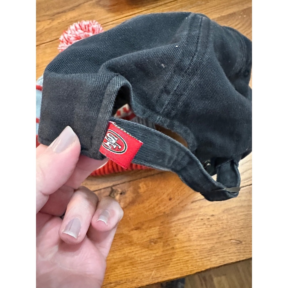 san fransisco 49ers hat and tobbogan LOT OF‎ 2 - Picture 2 of 4
